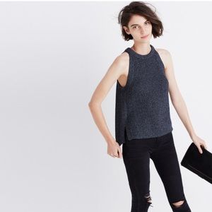 Madewell Valley Sweater Tank - Grey
